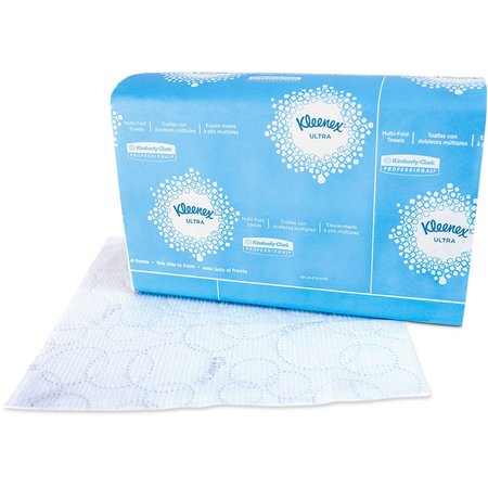 Kleenex Reveal Multifold Paper Towels, 2 Ply, 150 Sheets, White, 16 PK 46321
